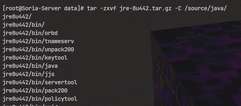 解压JRE到指定路径